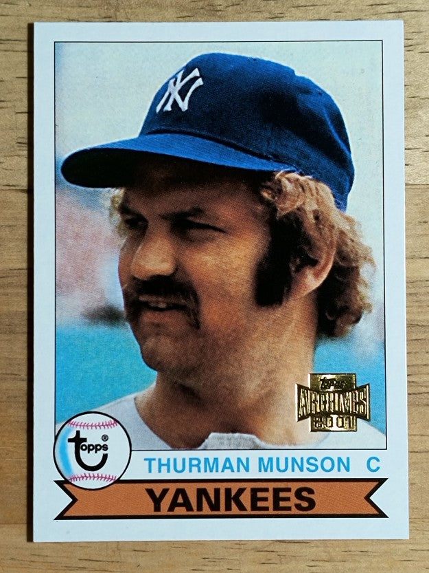 2001 Topps Archives #153 Thurman Munson 79