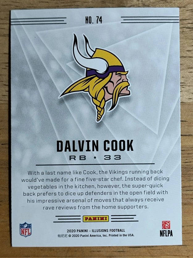 2020 Panini Illusions Retail #74 Dalvin Cook