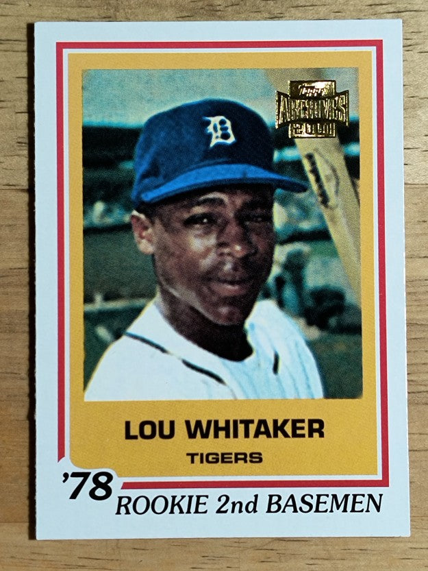 2001 Topps Archives #305 Lou Whitaker 78
