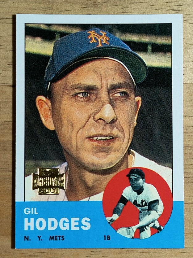 2001 Topps Archives #404 Gil Hodges 63