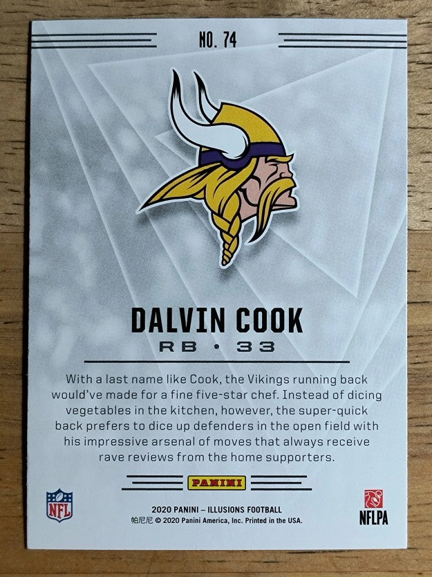 2020 Panini Illusions Retail #74 Dalvin Cook