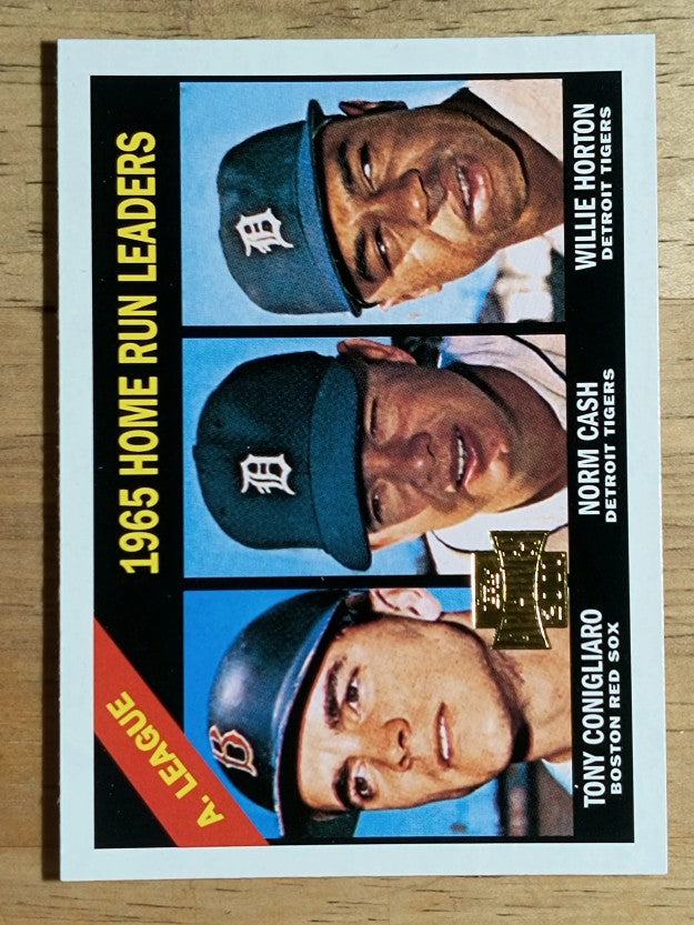 2001 Topps Archives #431 AL HR Leaders 66