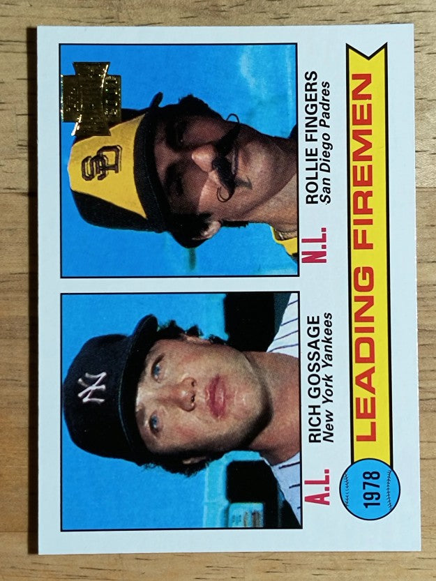2001 Topps Archives #434 Leading Firemen 79