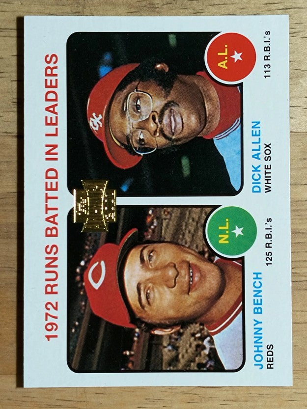 2001 Topps Archives #437 RBI Leaders 73