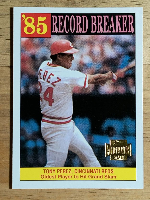 2001 Topps Archives #442 Tony Perez RB 86