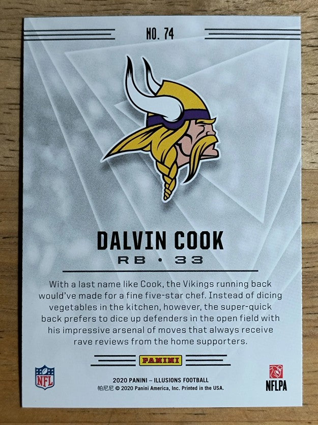 2020 Panini Illusions Retail #74 Dalvin Cook