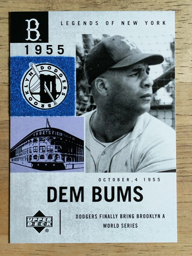 2001 Upper Deck Legends of NY #19 Roy Campanella DB