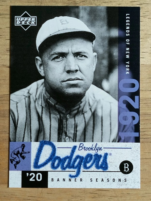 2001 Upper Deck Legends of NY #23 Burleigh Grimes BNS