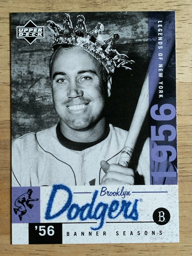 2001 Upper Deck Legends of NY #29 Duke Snider BNS