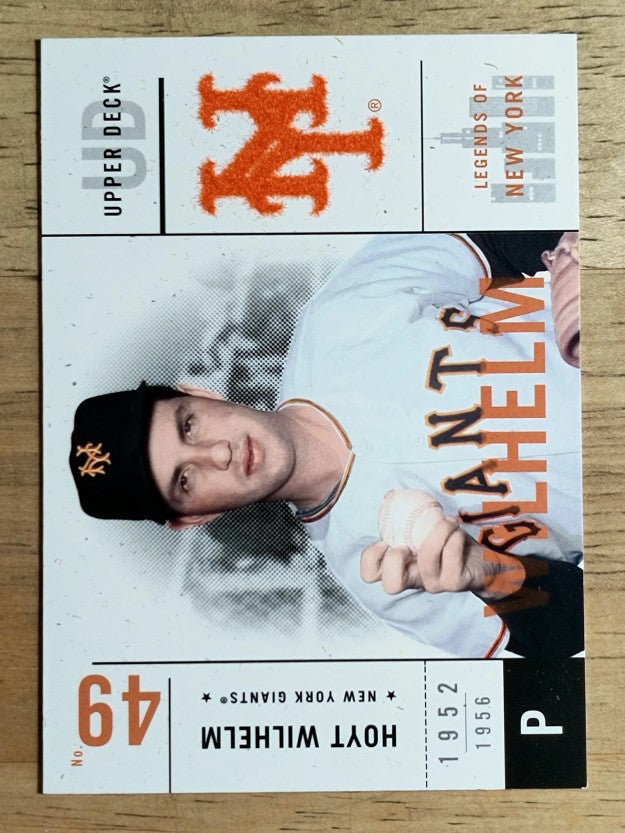2001 Upper Deck Legends of NY #35 Hoyt Wilhelm