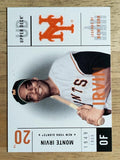 2001 Upper Deck Legends of NY #38 Monte Irvin