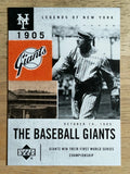 2001 Upper Deck Legends of NY #44 Christy Mathewson BG
