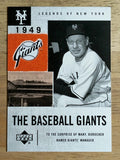 2001 Upper Deck Legends of NY #49 Leo Durocher BG