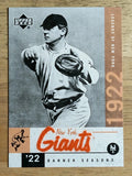 2001 Upper Deck Legends of NY #57 John McGraw BNS