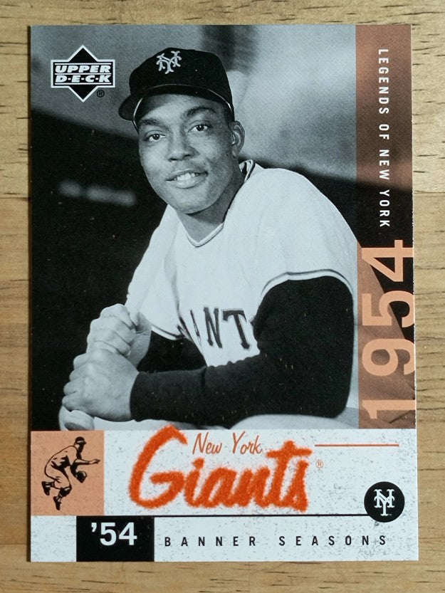 2001 Upper Deck Legends of NY #64 Monte Irvin BNS