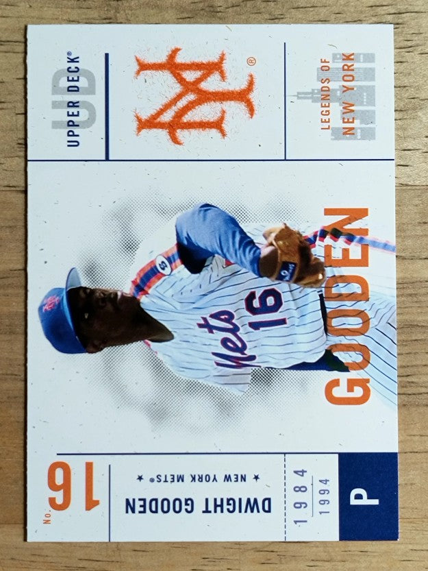 2001 Upper Deck Legends of NY #77 Dwight Gooden