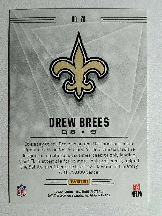 2020 Panini Illusions Retail #78 Drew Brees