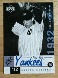 2001 Upper Deck Legends of NY #138 Lefty Gomez BNS