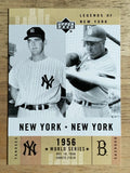 2001 Upper Deck Legends of NY #160 Don Larsen/Duke Snider