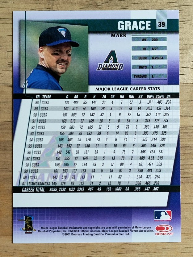 2002 Donruss Fan Club #39 Mark Grace