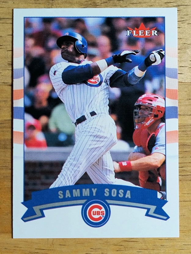 2002 Fleer #205 Sammy Sosa