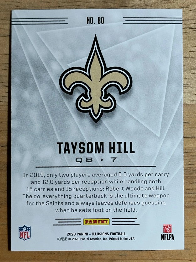 2020 Panini Illusions Retail #80 Taysom Hill
