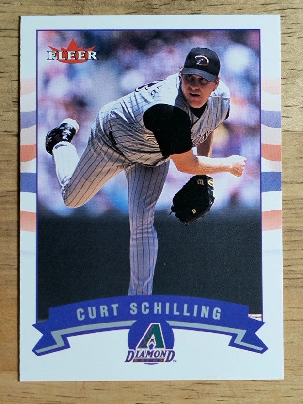 2002 Fleer Gold Backs #54 Curt Schilling