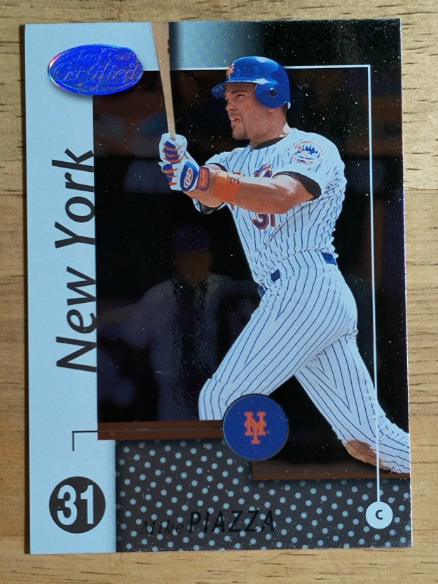 2002 Leaf Certified #92 Mike Piazza