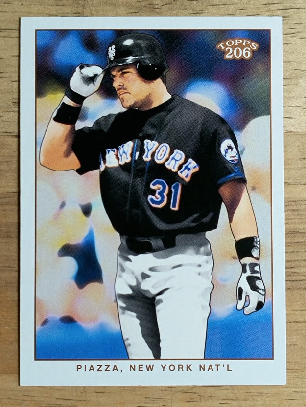 2002 Topps 206 #313 Mike Piazza