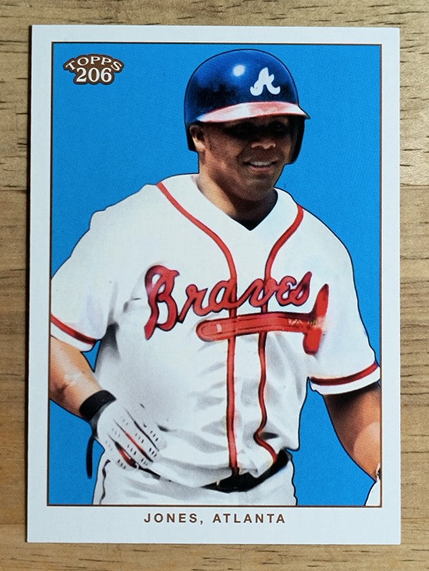 2002 Topps 206 #322 Andruw Jones