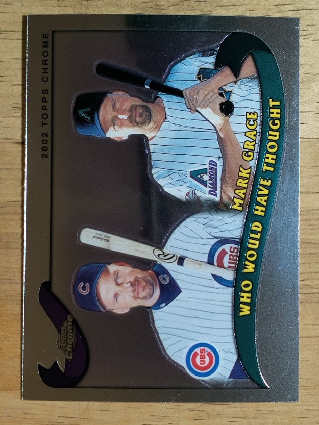 2002 Topps Chrome Traded #T272 Mark Grace WW