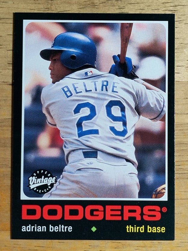 2002 Upper Deck Vintage #186 Adrian Beltre