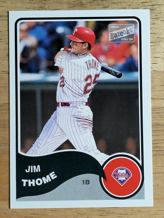2003 Bazooka #25 Jim Thome