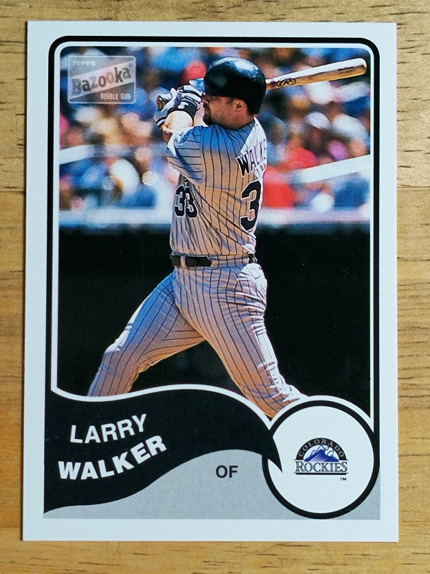 2003 Bazooka #60 Larry Walker