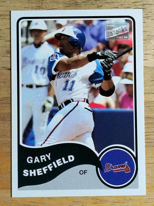 2003 Bazooka #85 Gary Sheffield