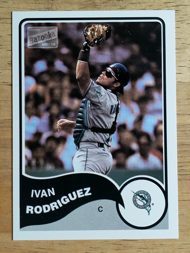 2003 Bazooka #101 Ivan Rodriguez