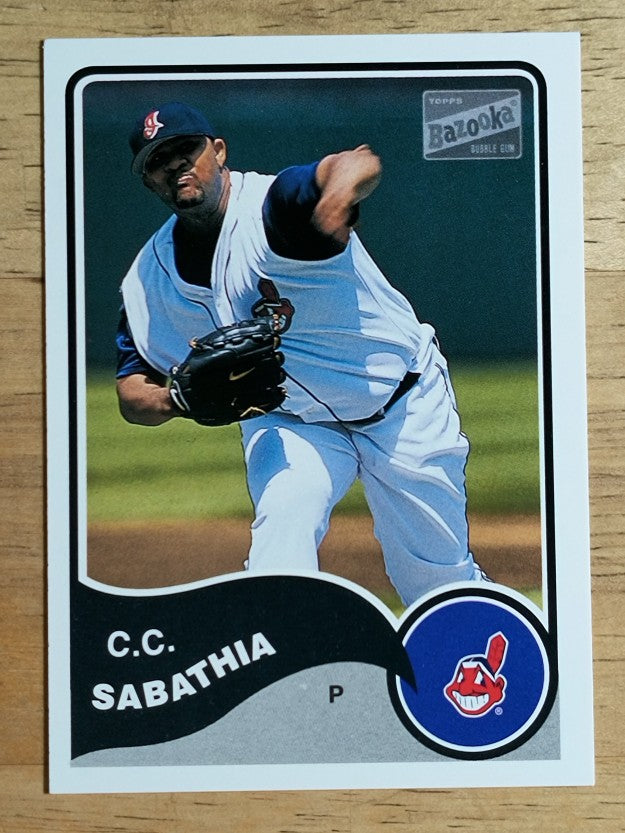 2003 Bazooka #204 C.C. Sabathia