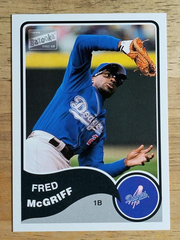 2003 Bazooka #266 Fred McGriff