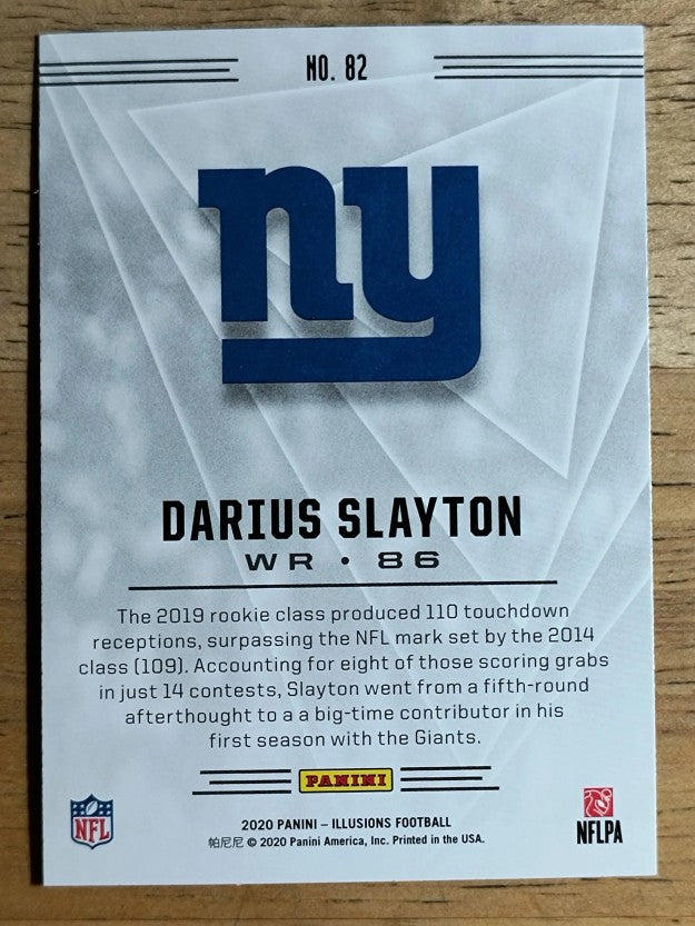 2020 Panini Illusions Retail #82 Darius Slayton
