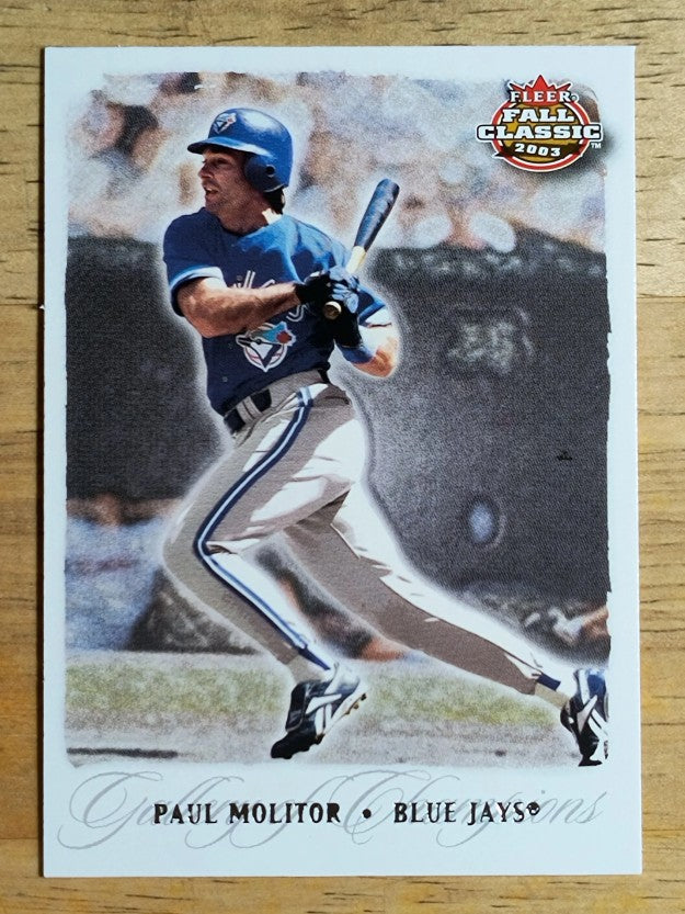 2003 Fleer Fall Classics #81 Paul Molitor GC
