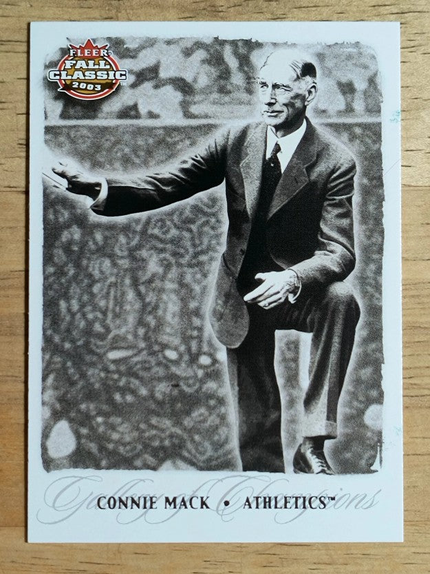 2003 Fleer Fall Classics #83 Connie Mack GC