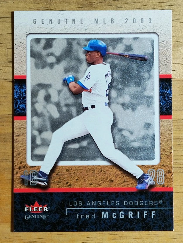 2003 Fleer Genuine #31 Fred McGriff
