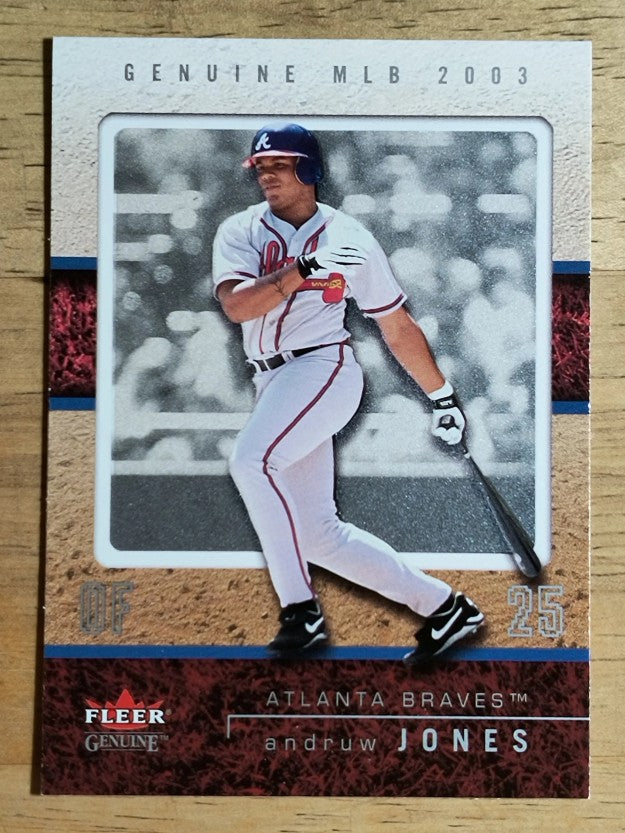 2003 Fleer Genuine #38 Andruw Jones