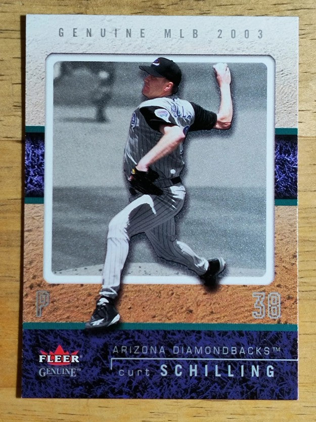 2003 Fleer Genuine #41 Curt Schilling