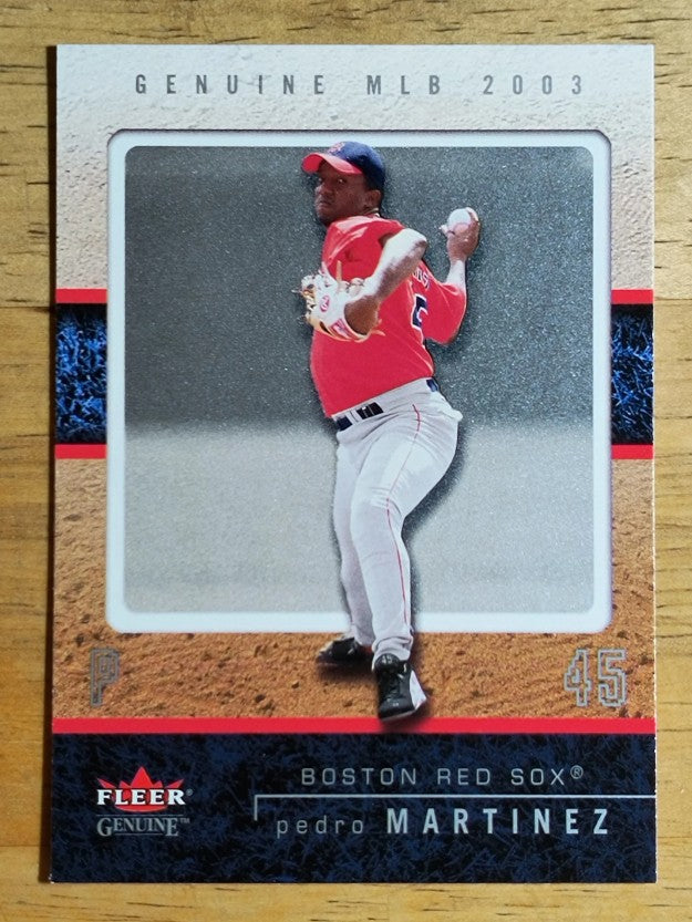 2003 Fleer Genuine #46 Pedro Martinez