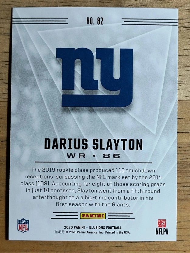 2020 Panini Illusions Retail #82 Darius Slayton