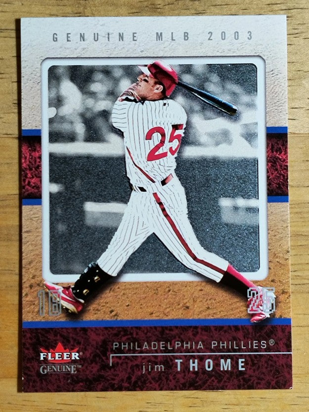 2003 Fleer Genuine #53 Jim Thome