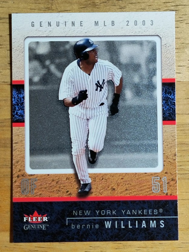 2003 Fleer Genuine #59 Bernie Williams