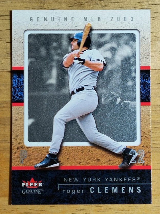 2003 Fleer Genuine #70 Roger Clemens