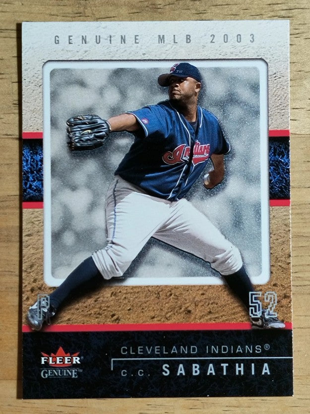 2003 Fleer Genuine #71 C.C. Sabathia